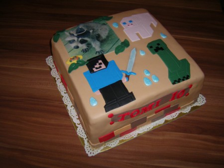 Torta Minecraft